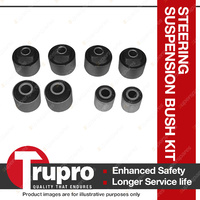 F Radius Arm+Panhard Rod Bush Kit For Landcruiser 76 78 79 80 105 Complete 2Deg