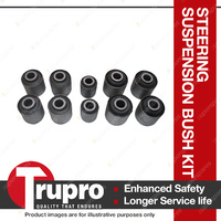 Trupro Rear Trailing Arm Panhard Rod Bush Kit For Toyota Landcruiser 80 105 Ser