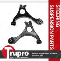 Pair Trupro Front Lower Control Arms for Honda Civic FD 1.3 1.8 2.0L Sedan 06-12