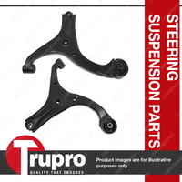 Pair Trupro Front Lower Control Arms for Kia Rio JB 1.4 1.5 1.6L Hatchback 05-11