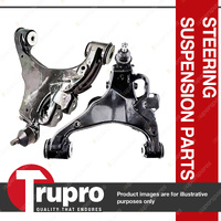 Pair Trupro Front Lower Control Arms for Lexus LX450D VDJ201 LX570 URJ201 15-21