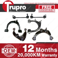 Trupro Front Upper Lower Control Arm Sway Bar Link Kit for Mazda 2 GG GY 02-07