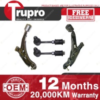 Trupro Front Lower Control Arm Sway Bar Link Kit for Nissan Pulsar N14 91-96