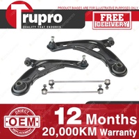 Trupro Front Lower Control Arm Sway Bar Link for Toyota Yaris NCP 90 91 93 Prius
