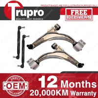 Trupro Front Lower Control Arms Sway Bar Links for Holden Astra PJ Cruze JG Volt