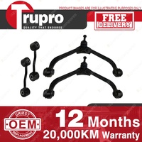 Trupro Front Upper Control Arm Sway Bar Link Kit for Jeep Cherokee KJ 01-08