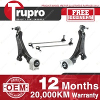 Trupro Front Lower Control Arm Sway Bar Link Kit for Holden Captiva CG 06-10