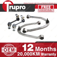 Trupro Front Upper Control Arm Sway Bar Link Kit for Nissan Skyline V35 01-07