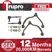 Trupro Front Upper Control Arm Sway Bar Link Kit for Kia Sorento BL 02/03-02/04