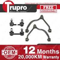 Trupro Front Upper Control Arm Sway Bar Link Kit for Kia Sorento BL 03/04-09/09