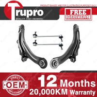 Trupro Front Lower Control Arm Sway Bar Link Kit for Renault Captur X87 02/15-On