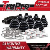 8 Front Rear CV Boot Kit 1 Front Steering Rack Boot for HONDA CRV 4cyl 01-on