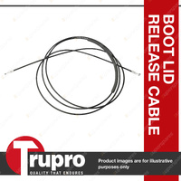 Trupro Boot Lid Release Cable for Hyundai Accent RB 1.4L 1.6L 2011-2019