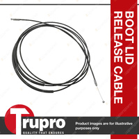 Trupro Boot Lid Release Cable for Toyota Aurion GSV40R 3.5L 2GRFE 06-12