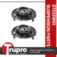 Pair Trupro Front Upper Strut Mounts for Hyundai Sonata EF EF-B Sedan 1998-2005