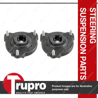 Pair Trupro Front Upper Strut Mounts for Hyundai Sonata LF Sedan 2.0L 2.4L 14-20