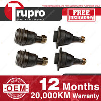 4 Pcs Trupro Lower+upper Ball Joints for ROVER 2000 2000TC 3500 3500S 63-78