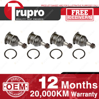 4 Pcs Lower+upper Ball Joints for TOYOTA CROWN RS40 R41 MS41 MS45 MS46 64-67