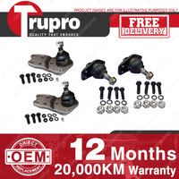 4 Pcs Trupro Lower+upper Ball Joints for FORD FAIRLANE ZA FALCON XR MUSTANG ALL