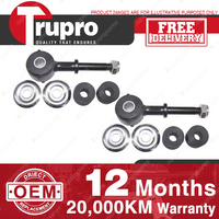 2 Pcs Trupro Front Sway Bar Links for TOYOTA LANDCRUISER 6CYL 100 Ser 98-99