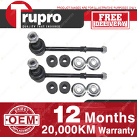 2 x Trupro FRONT LH+RH Sway Bar Links for NISSAN PATROL GUY61 Ser 1 WAGON 97-01