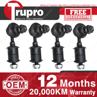 4 Pcs Trupro Front+Rear Sway Bar Links for MITSUBISHI OUTLANDER ZE ZF 03-on