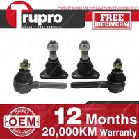 Trupro Ball Joint Tie Rod Kit for VOLKSWA KOMBI VAN COIL SPRING SUSPENSION 81-83