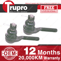 Trupro LH+RH Outer Tie Rod Ends for CHRYSLER VALIANT AP6 VC 66-67