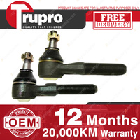 2 Pcs Trupro L+R Outer Tie Rod End for FORD F250 2WD BALL JOINT SUSPENSION 87-94