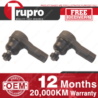2 Pcs Trupro LH+RH Outer Tie Rod Ends for FORD LASER KF KH Power Steer 90-94