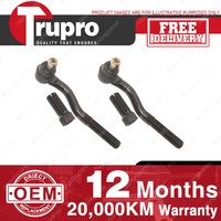 2 Pcs Trupro LH+RH Outer Tie Rod Ends for MITSUBISHI 380 Series 05-08