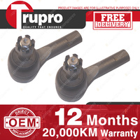 2 Pcs Trupro LH+RH Outer Straight Tie Rod Ends for SUBARU OUTBACK BD BG 94-00