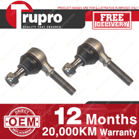 2 Pcs Trupro LH+RH Outer Tie Rod Ends for SUZUKI MIGHTY BOY SS40T UTILITY 85-88