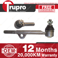 2 Trupro LH+RH Outer Tie Rod for TOYOTA HILUX 4WD LN46 2.2 Ute 81-83