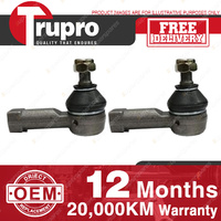 2 Pcs Premium Quality Trupro LH+RH Outer Tie Rod Ends for WOLSELEY 18-85 67-72