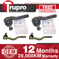4 Pcs Trupro Outer Inner Tie Rod Ends for FORD MUSTANG ALL MODELS 1967
