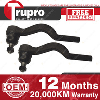 Trupro LH+RH Inner Tie Rod Ends for MITSUBISHI COMMERCIAL TRITON 4WD MJ 91-96