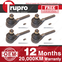 4 Pcs Trupro Outer Inner Tie Rod Ends for FORD FALCON XK XL MUSTANG 6CYL 60-66