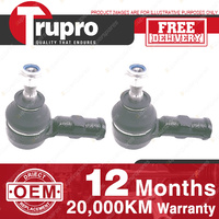 2 Pcs Trupro LH+RH Outer Tie Rod Ends for HOLDEN BARINA SB XC COMBO SB XC