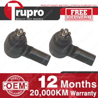 2 Pcs Trupro LH+RH Outer Tie Rod Ends for HONDA CIVIC EU ES CR-V RD77 RD78