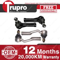 4 Pcs Trupro Outer Inner Tie Rod for MAZDA 121 121L 808 SAVANNA 808 929 929L