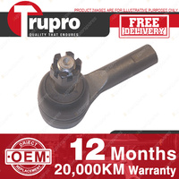1 Pc Trupro Outer RH Tie Rod End for NISSAN COMMERCIAL NAVARA 4WD D22 X-TRAIL