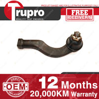 1 Pc Trupro Outer RH Tie Rod End for SUBARU 1800 VORTEX XT TURBO COUPE