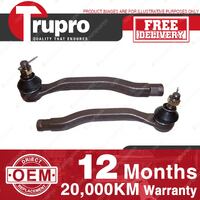 2x Trupro Tie Rod Ends for Honda Prelude BB BB2 BB1 BB4 BB5 BB6 BA BA8 2.2L 2.3L