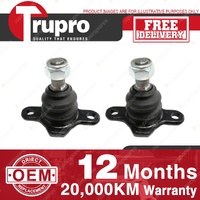 2x Trupro Front Lower Ball Joints for Volkswagen Caravelle Kombi Multivan T4 T5
