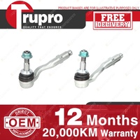 2x Trupro Tie Rod Ends for BMW 5 Series M5 F10 F11 6 Series M6 F12 F13