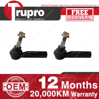 2 Pcs Trupro Tie Rod Ends for Opel Astra PJ Hatch Wagon Coupe 1.4 1.6 2.0L 12-13