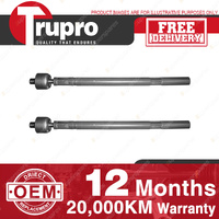2 x Trupro Rack Ends 357mm Long for Peugeot 307 XS Hatch Wagon Convertible 01-08