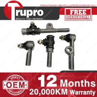 4 x Inner + Outer Tie Rod for Toyota Land Cruiser FJ70 LJ BJ 71 BJ HJ 75 HDJ82