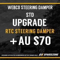 Suspension Lift Kit Upgrade Option - STD damper upgrade to RTC steering damper